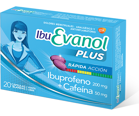 IBU - EVANOL PLUS RAPIDA ACCION X 20 CAPSULAS