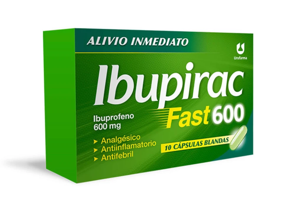IBUPIRAC FAST 600 MG X10 CAPSULAS BLANDAS