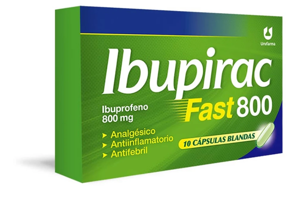 IBUPIRAC FAST 800 MG X 10 CAPSULAS BLANDAS