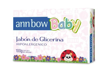 Jabón De Glicerina Ann Bow Baby Para Bebé 100 G