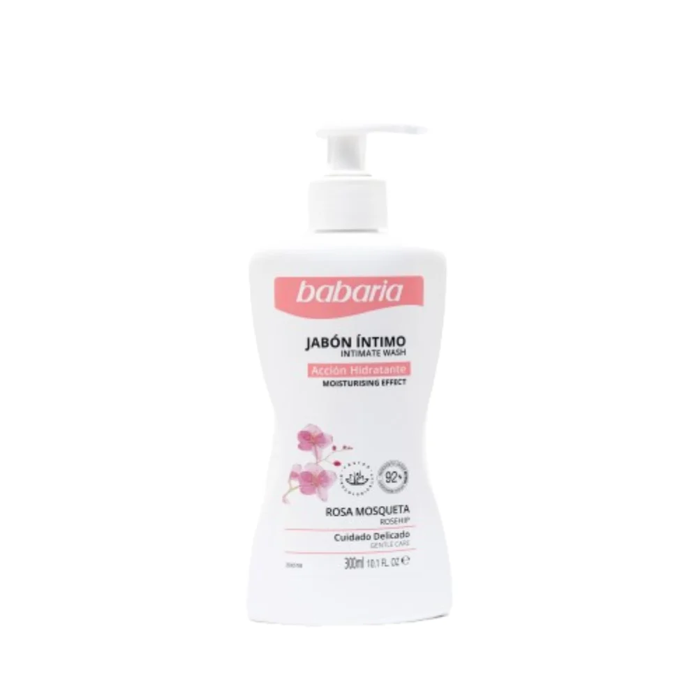 Jabón Íntimo Babaria Rosa Mosqueta Íntimo 300 ml