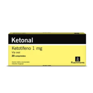 KETONAL 20 COMPRIMIDOS