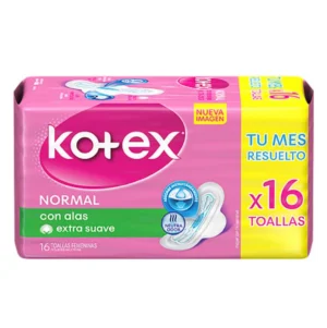 KOTEX NORMAL CON ALAS X16