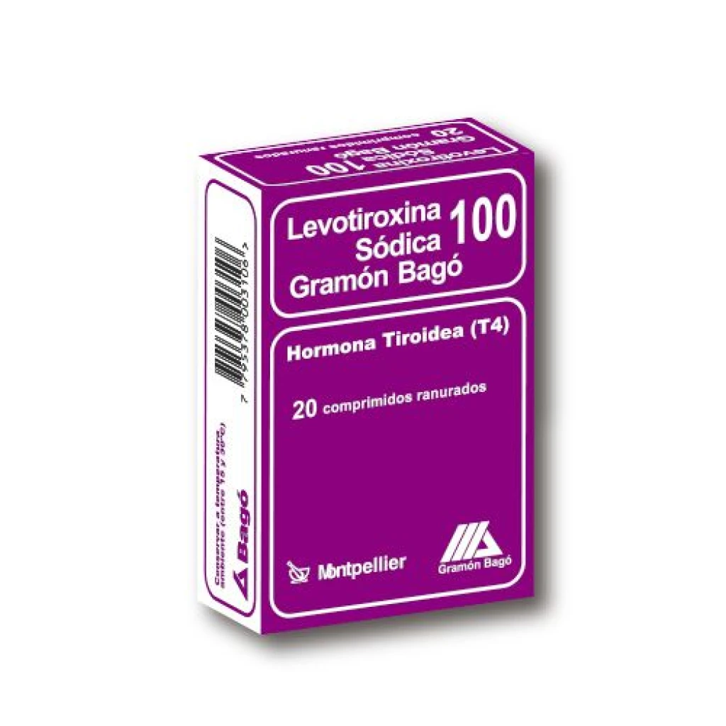 LEVOTIROXINA 100 X 20 COMPRIMIDOS