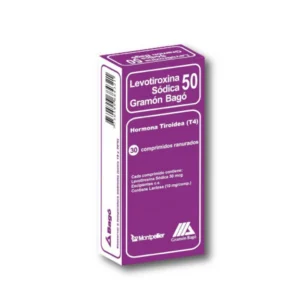 LEVOTIROXINA 50 MG X 30 COMPRIMIDOS