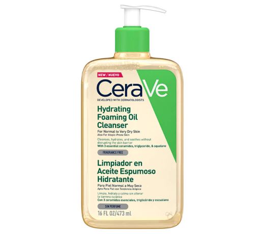 LIMPIADOR EN ACEITE ESPUMOSO HIDRATANTE CERAVE