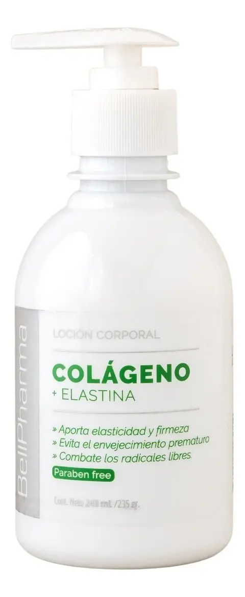 Locion Corporal Colageno Elastina Hidratante X240 Bellpharma