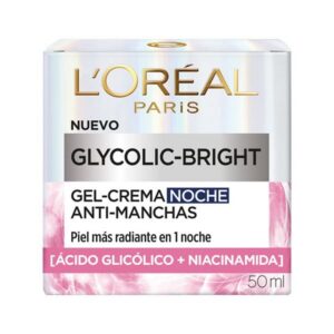 LOREAL - GLYCOLIC BRIGHT - CREMA NOCHE - ANTI-MANCHA - 50ml