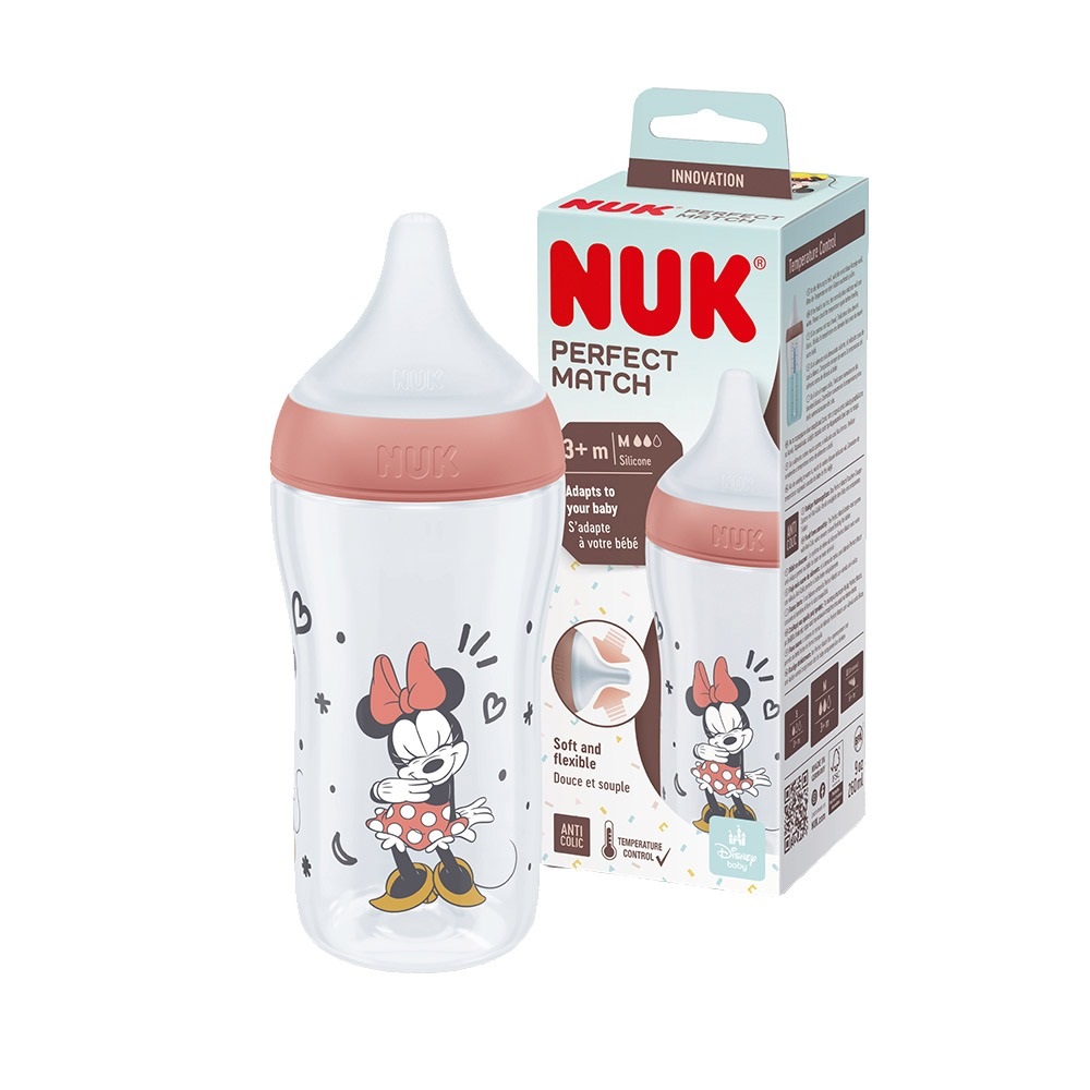 Mamadera NUK Perfect Match Minnie 250ml