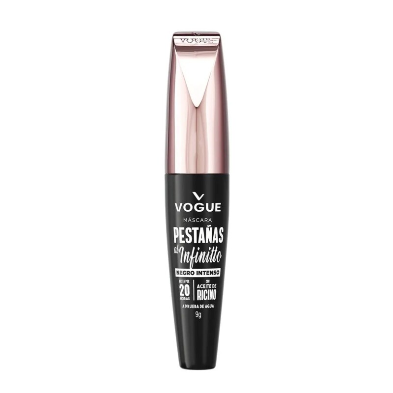 Mascara De Pestañas Vogue Infinitto Negro Intenso 20h