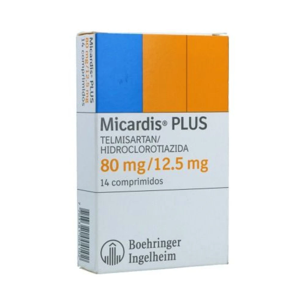 MICARDIS PLUS 80/12.5 MG X 14 COMPRIMIDOS