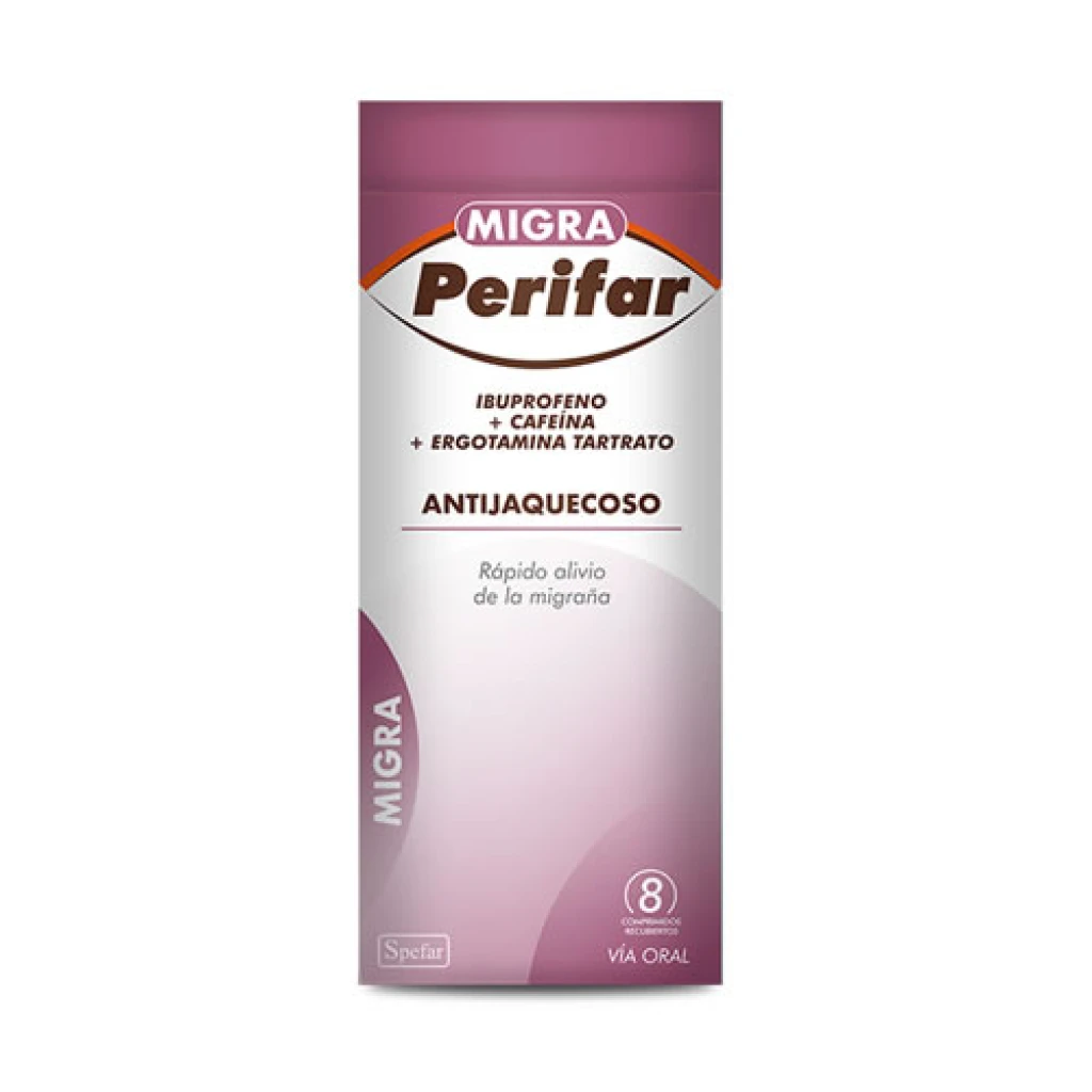 MIGRA PERIFAR X8 COMPRIMIDOS