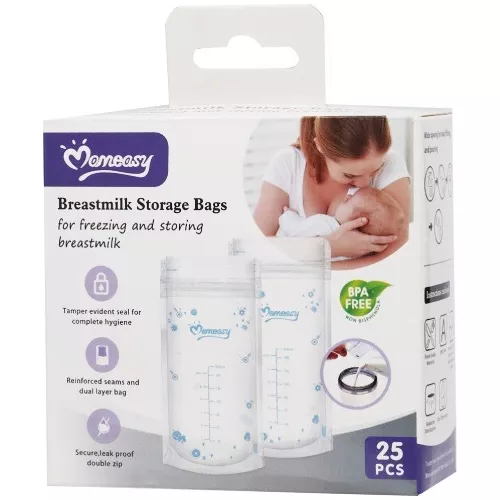 MOMEASY BOLSAS RECOLECTORAS DE LECHE 25 UNIDADES