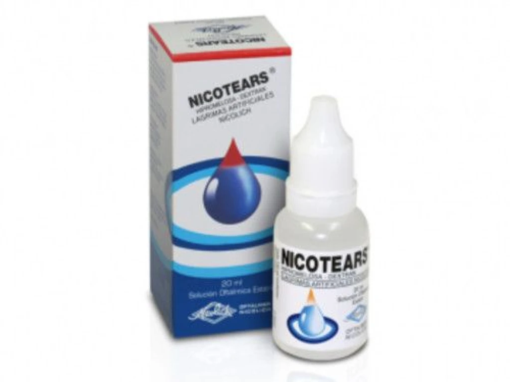 NICOTEARS SOLUCION 20 ML
