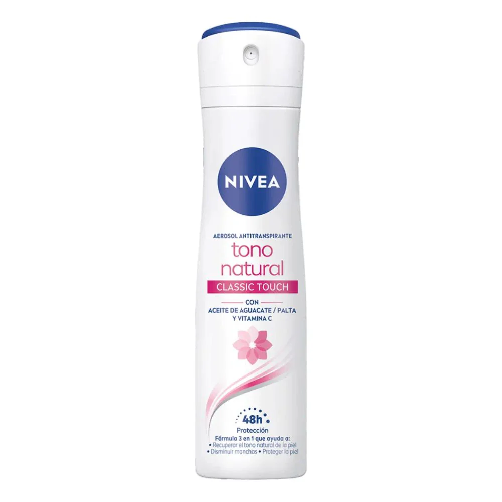 NIVEA ANTITRANSPIRANTE TONO  NATURAL 150ML