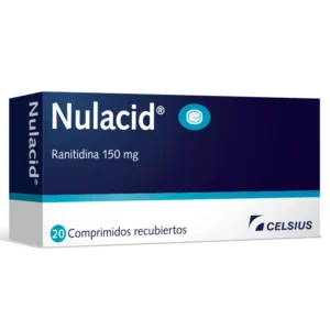 Nulacid 150 Mg 20 Comprimidos