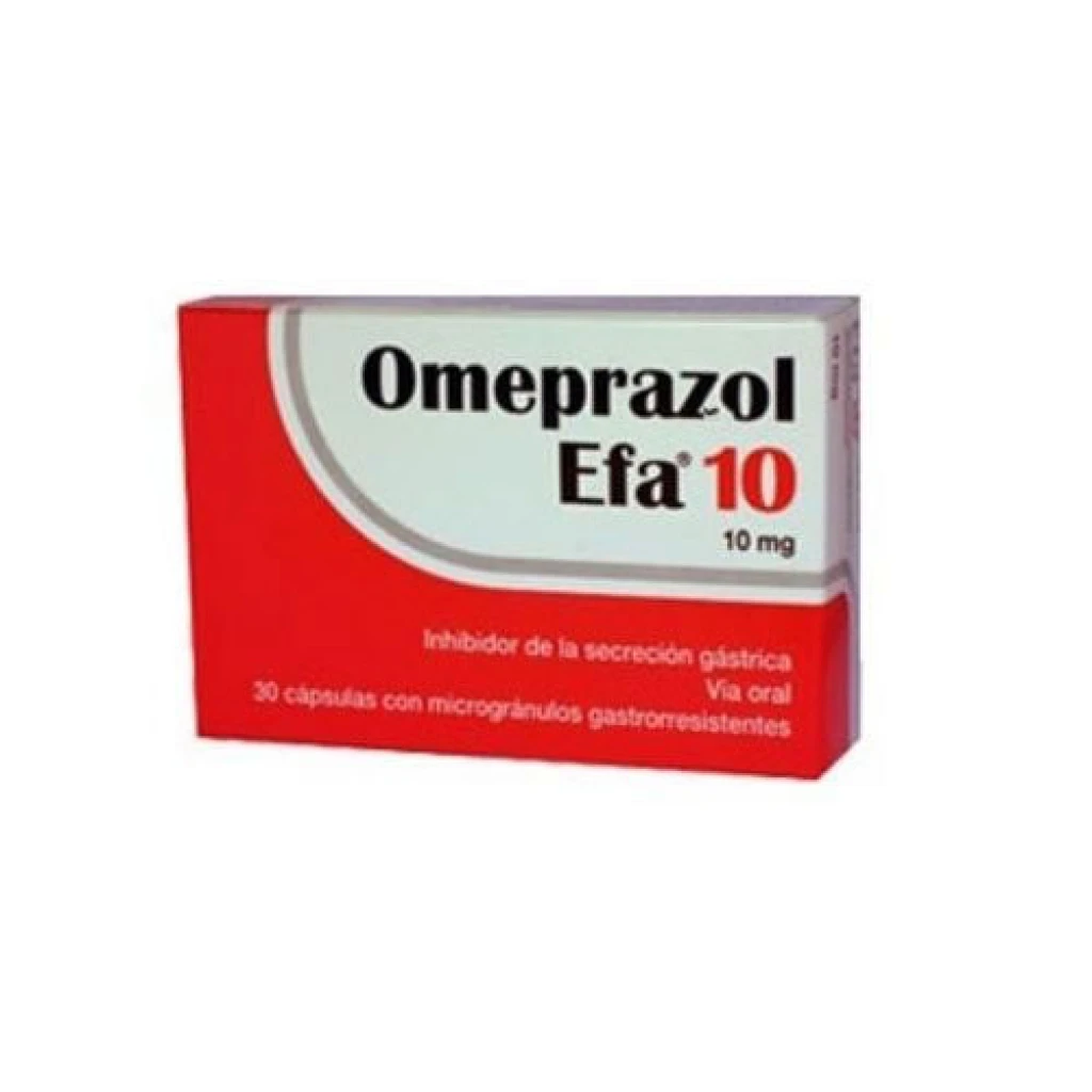 OMEPRAZOL EFA 10MG X30 CAPSULAS
