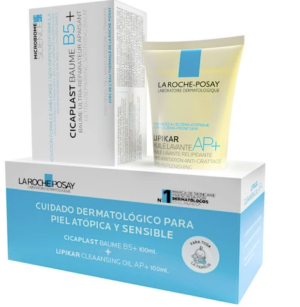 Pack La Roche-Posay Bálsamo Cicaplast Baume B5 100ml + Limpiador Lipikar AP+ Cleansing Oil 100ml