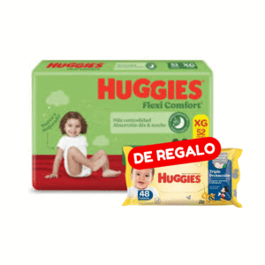 PAÑAL HUGGIES FLEXI COMFORT XG x 52