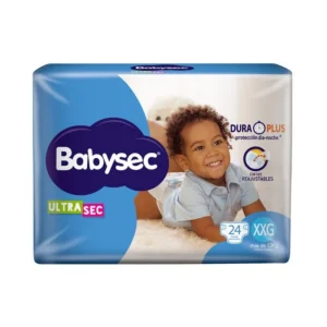 Pañales Babysec Ultra Sec Xxg 24 Unidades