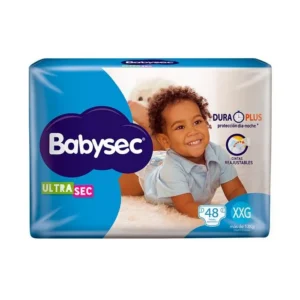 Pañales Babysec Ultra Sec Xxg 48 Unidades