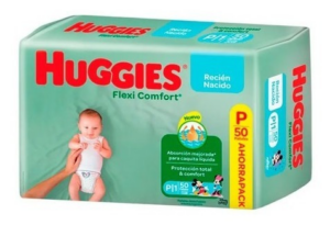 Pañales Huggies Flexi Comfort P x50