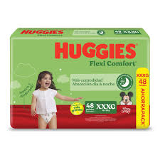 Pañales Huggies Flexi Comfort XXXG x48