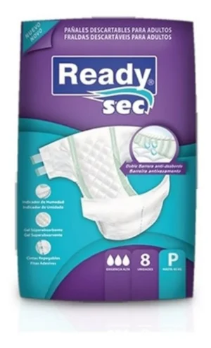 Pañales Para Adultos Readysec P 8 Unidades