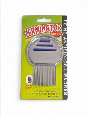 Peine Fino Terminator Acero
