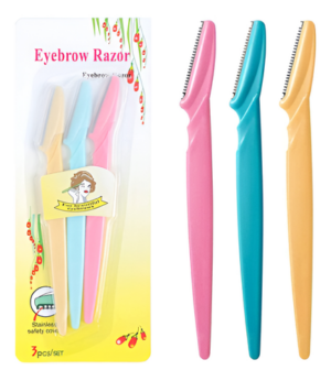 Perfilador de cejas EYERBROW RAZOR x3