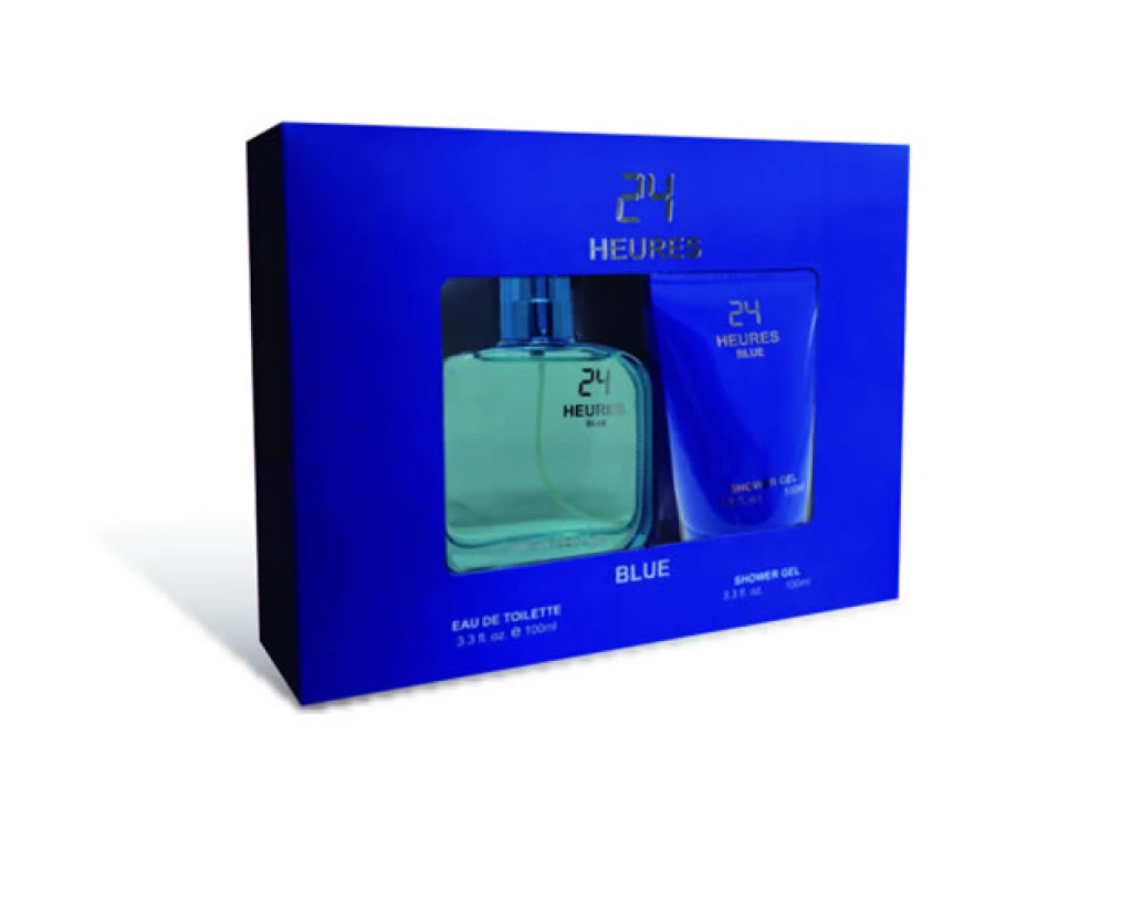 PERFUME 24 HORA BLUE + GEL DE DUCHA