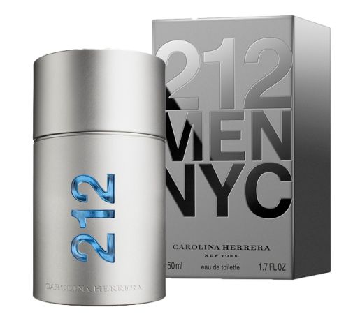 Perfume Carolina Herrera 212 Nyc Men Edt 50 Ml