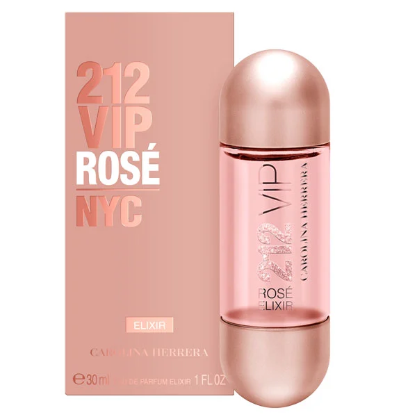 Perfume Carolina Herrera 212 Vip Rose Elixir Femme EDP 30 ml