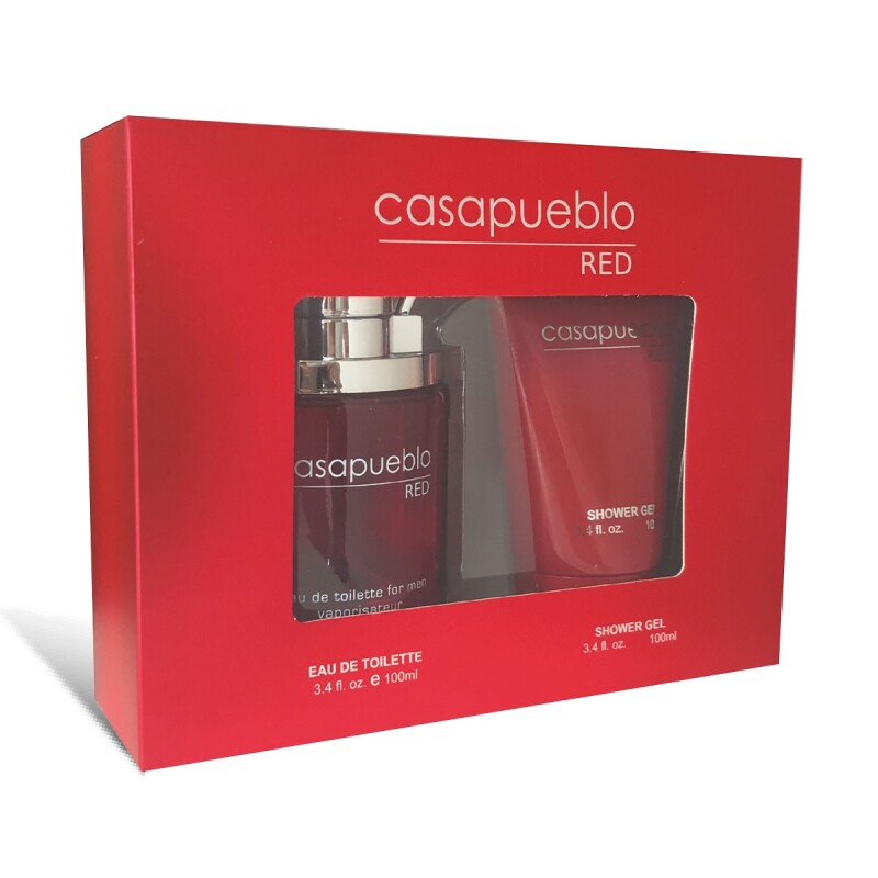 Perfume Casapueblo Red 100 Ml. + Gel De Ducha 100 Ml