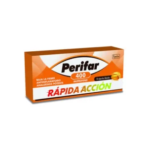 PERIFAR 400 MG 10 CAPSULAS BLAND