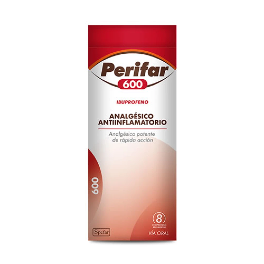 PERIFAR 600 MG X8 COMPRIMIDOS