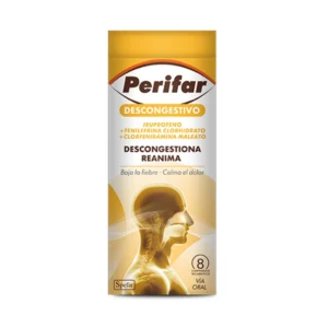 PERIFAR DESCONGESTIVO X8 COMPRIMIDOS