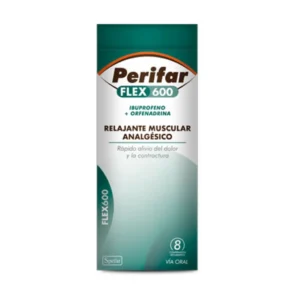 PERIFAR FLEX 600 MG X8 COMPRIMIDOS
