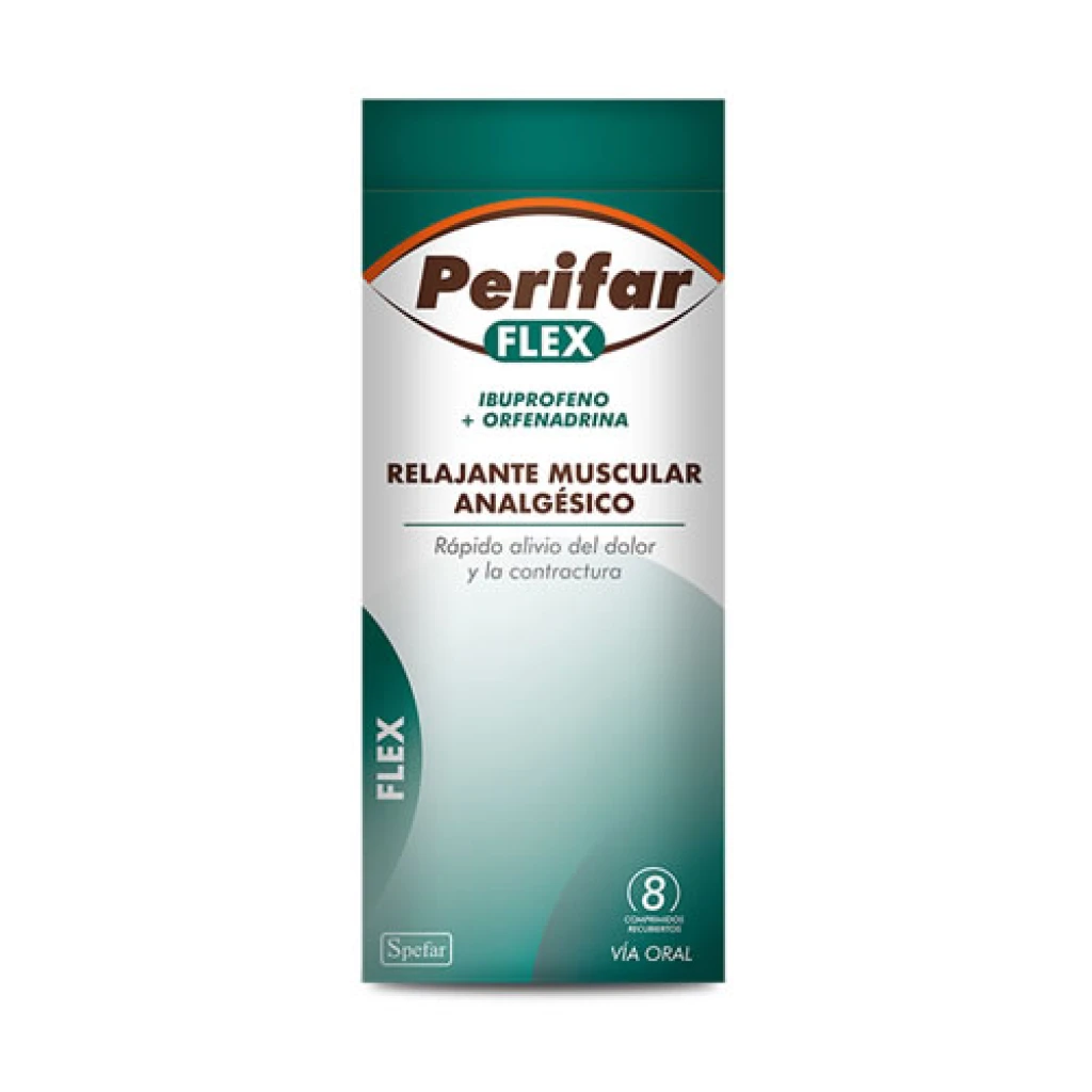 PERIFAR FLEX X8 COMPRIMIDOS