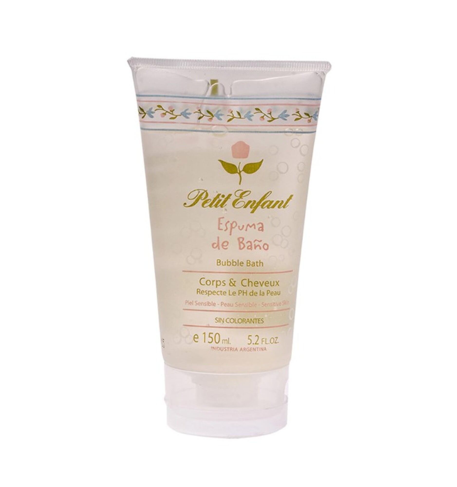 Petit Enfant espuma de baño cuerpo y cabello 150ml
