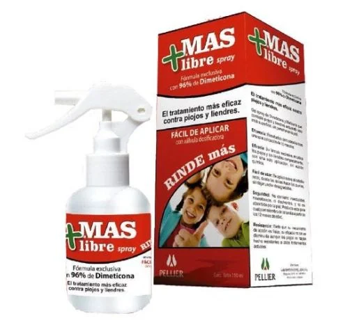 Piojicida En Spray Mas Libre 110 Ml