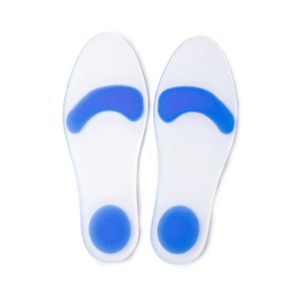 Plantillas Con Arco Blando Y Punto Azul - talle 43/44