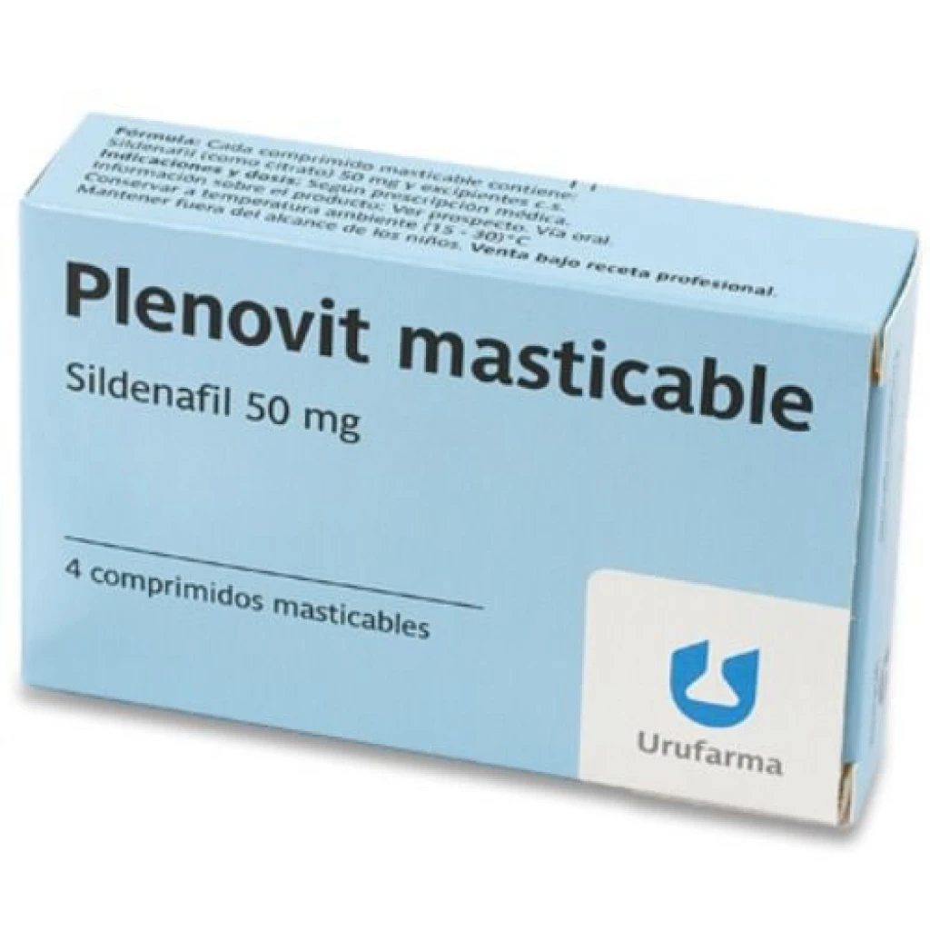 PLENOVIT 50 MASTICABLE X4 COMPRIMIDOS