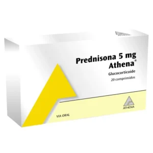 Prednisona Athena 5 Mg 20 Comprimidos