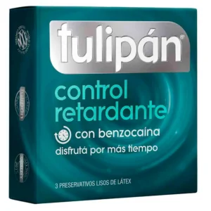 Preservativo Tulipán control retardante 3 un.