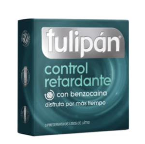 Preservativo Tulipan Control Retardante 3 unidades