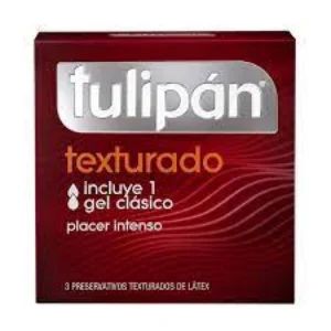 PRESERVATIVO TULIPAN X3 TEXTURADO