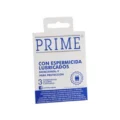 PRESERVATIVOS PRIME CON ESPERMICIDA LUBRICADOS X 3
