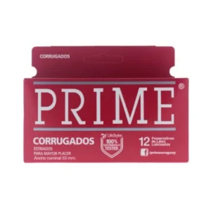PRESERVATIVOS PRIME CORRUGADO X 12