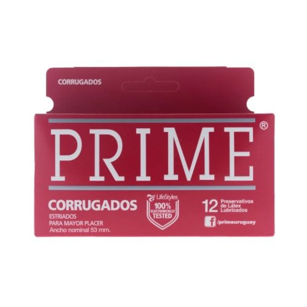 PRESERVATIVOS PRIME CORRUGADO X 12